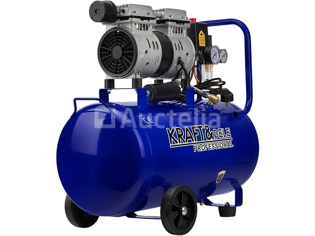 Kraft&DELE 50L OLIEVRIJE COMPRESSOR – foto 4 – kavel bij Auctelia, Aye
