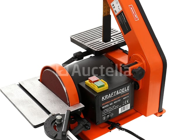 KRAFT&DELE band- en schijfschuurmachine – foto 5 – kavel bij Auctelia, Aye