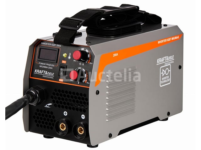 Kraft&dele flux/mma/tig 200a mig-lasmachine – foto 2 – kavel bij Auctelia, Aye