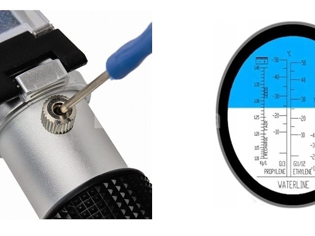 KRAFT&DELE Refractometer Elektrolyte Koeltester – foto 2 – kavel bij Auctelia, Aye