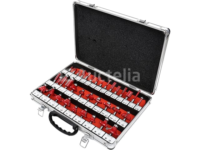 KRAFT&DELE routerbit set (35 stuks) – foto 3 – kavel bij Auctelia, Aye