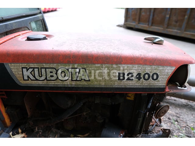 Kubota B2400D Mini Landbouwtractor (voor onderdelen) (VIN: B2400D60351) – foto 8 – kavel bij Auctelia, Ottignies-Louvain-la-Neuve