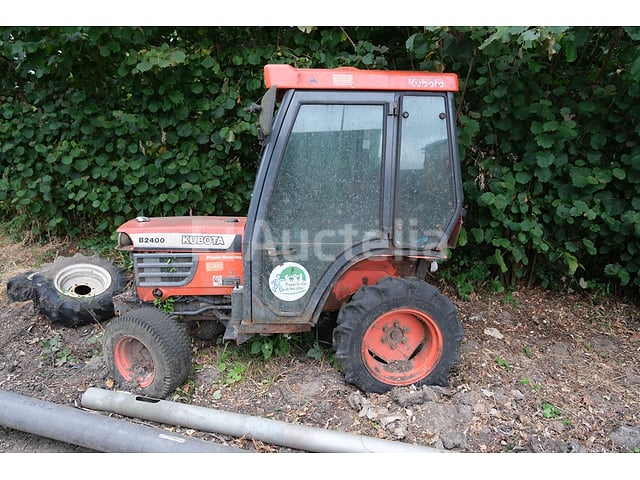Kubota B2400D Mini Landbouwtractor (voor onderdelen) (VIN: B2400D60351) – foto 2 – kavel bij Auctelia, Ottignies-Louvain-la-Neuve