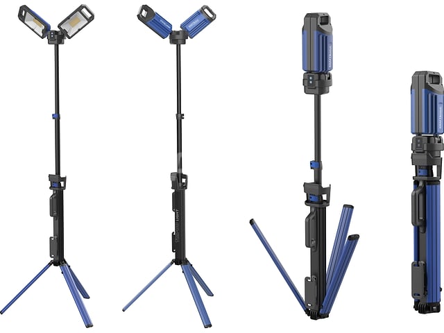 Lamp op standaard 5000lm 2x21700 - 4000mAh KRAFT&DELE – foto 3 – kavel bij Auctelia, Aye