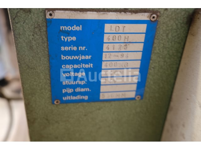 LDT 400H verticale metalen draaibank – foto 5 – kavel bij Auctelia, Antwerpen