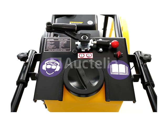 Loncin 390f kraft&dele asfalt & betonzaag – foto 4 – kavel bij Auctelia, Aye