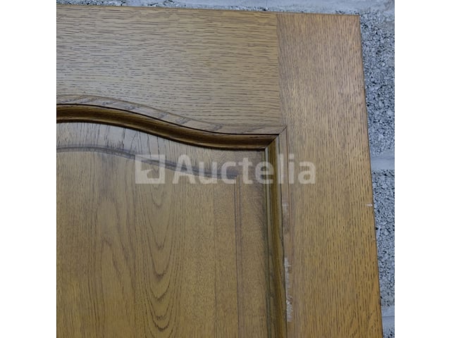 Massief eikenhouten binnendeur 42mm – foto 5 – kavel bij Auctelia, Sankt Vith