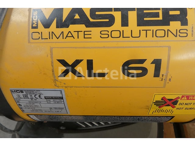 Master XL61 oliegestookte warmtekanon – foto 9 – kavel bij Auctelia, Tintigny