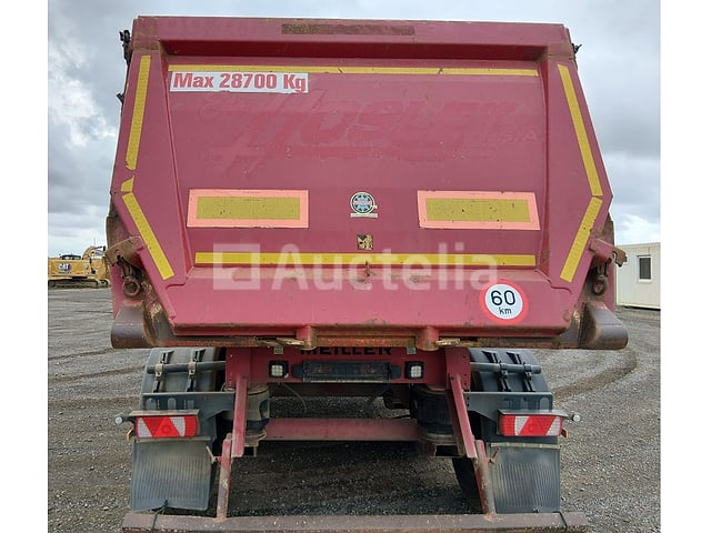 Meiller Stalen 3-assige opleggertipper, 29 M3, 2015 (9940) – foto 5 – kavel bij Auctelia, Chaumont-Gistoux
