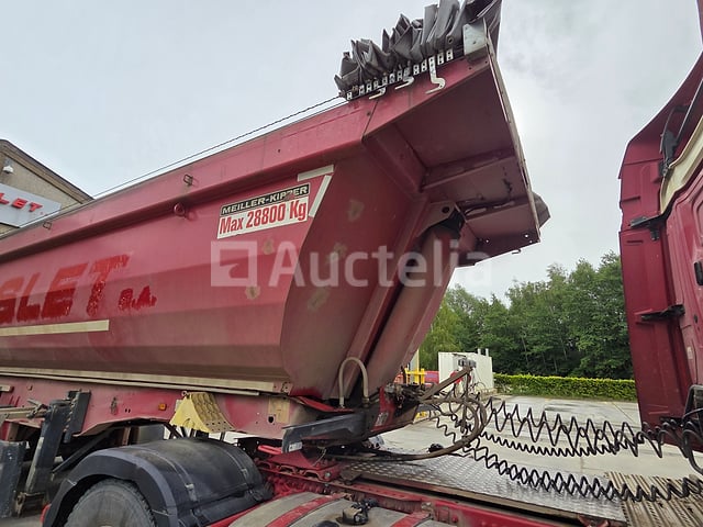 Meiller Steel 3-assige oplegger tipper, 29 M3, 2014 (9938) – foto 5 – kavel bij Auctelia, Chaumont-Gistoux