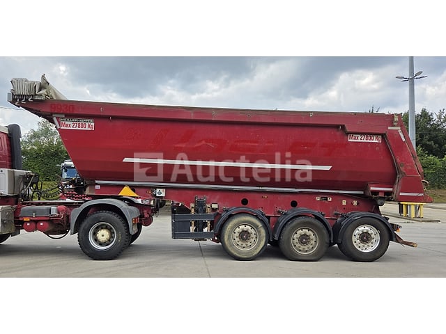 Meiller Steel 3-assige opleggertipper, 29 M3, 2013 (9930) – foto 3 – kavel bij Auctelia, Chaumont-Gistoux