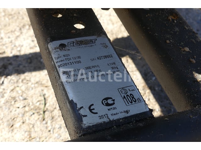 Mercury FDX2 13/180 benzine hogedrukreiniger – foto 5 – kavel bij Auctelia, Tintigny