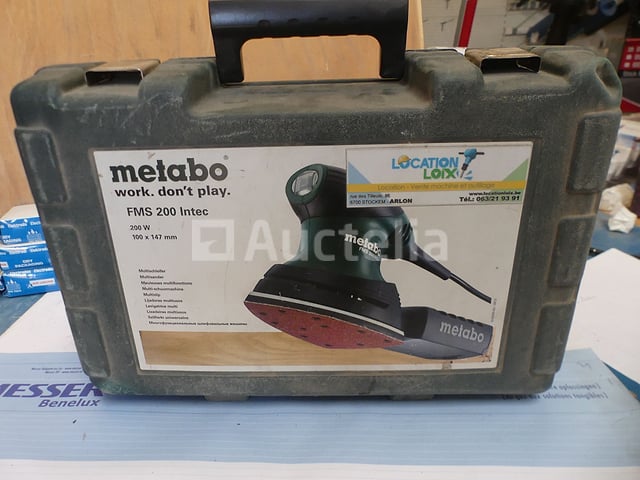Metabo FMS200 vibratieschuurmachine – foto 7 – kavel bij Auctelia, Tintigny