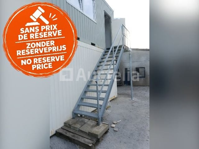 Metalen buitentrap – foto 2 – kavel bij Auctelia, Bruxelles