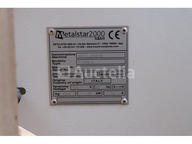 Metalstar 2000 P.ONE4 vierzijdige gietmachine – foto 9 – kavel bij Auctelia, Havelange