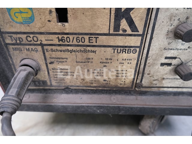 MIG-MAG lasmachine Elektra Beckum 160/60 ET – foto 6 – kavel bij Auctelia, Nivelles
