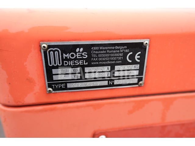 Moës YST 400-4 40kVA Generatorset – foto 9 – kavel bij Auctelia, Tintigny
