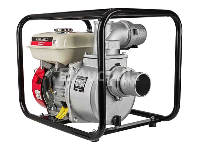 Motorpomp - 3" dieselpomp voor water 1000 l/min KRAFT&DELE – foto 3 – kavel bij Auctelia, Aye
