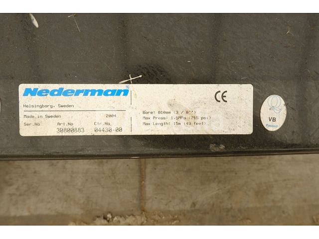 Nederman perslucht slanghaspel – foto 4 – kavel bij Auctelia, Mechelen