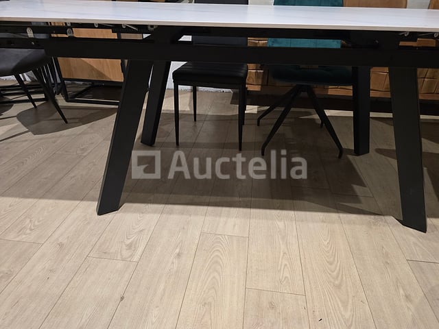 Nieuwe uitschuifbare keramische tafel 160-240cm x90cm – foto 2 – kavel bij Auctelia, Meix-devant-Virton