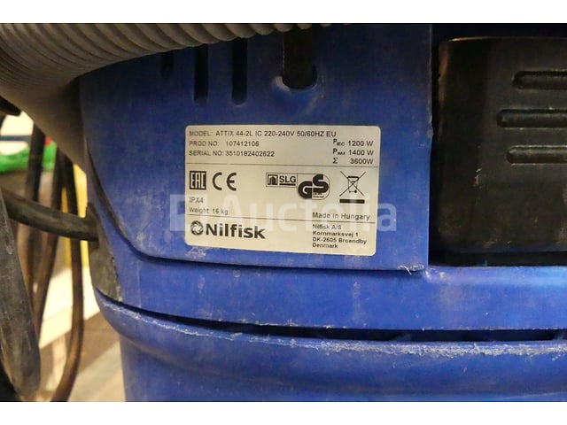 Nilfisk Attix 44-2L Constructiestofzuiger – foto 4 – kavel bij Auctelia, Tintigny