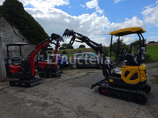 Nuoman - Mini-graafmachine 1t2 – foto 2 – kavel bij Auctelia, Soignies