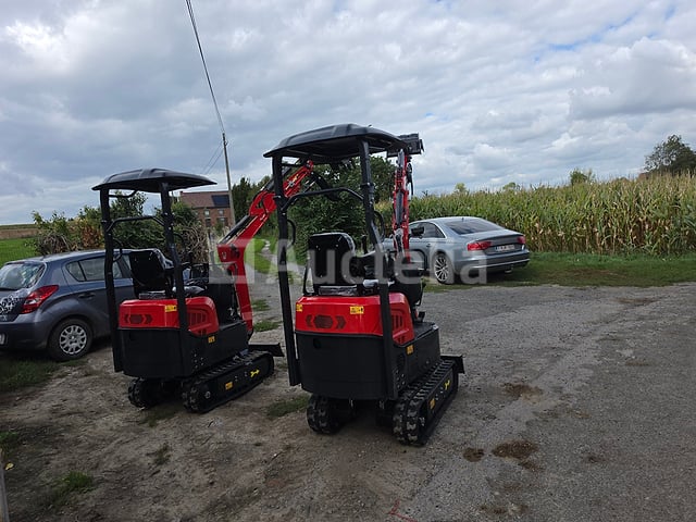 Nuoman - Mini-graafmachine 1t2 – foto 6 – kavel bij Auctelia, Soignies