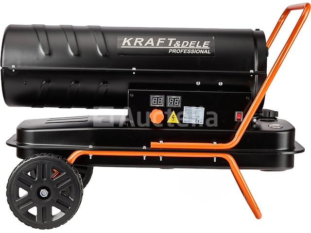 Olie-gevulde kachel 30 kW + thermostaat KRAFT&DELE – foto 2 – kavel bij Auctelia, Aye