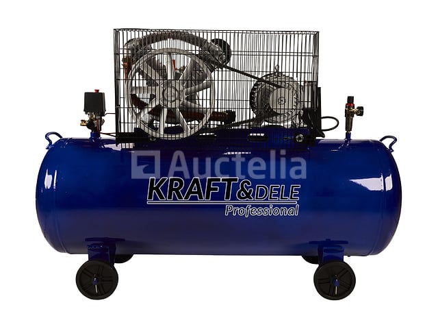 Oliecompressor 300L 5,5kW 400V 2 zuigers + separator KRAFT&DELE – foto 6 – kavel bij Auctelia, Aye