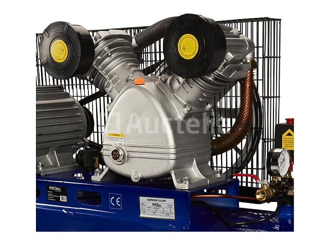 Oliecompressor 300L 5,5kW 400V 2 zuigers + separator KRAFT&DELE – foto 8 – kavel bij Auctelia, Aye