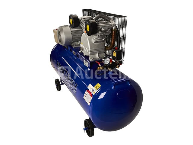 Oliecompressor 300L 5,5kW 400V 2 zuigers + separator KRAFT&DELE – foto 4 – kavel bij Auctelia, Aye