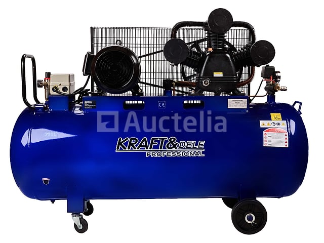 Oliecompressor 300L 9600W 1460L/min KRAFT&DELE – kavel bij Auctelia, Aye
