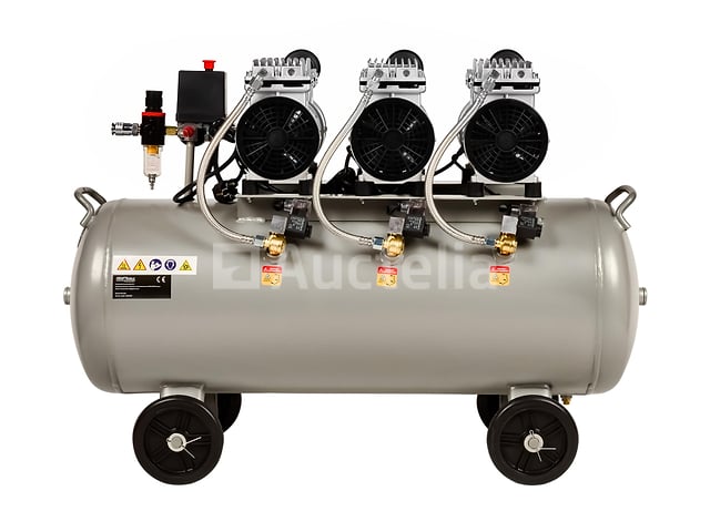 Olievrije compressor 100L 3x1500W – foto 5 – kavel bij Auctelia, Aye
