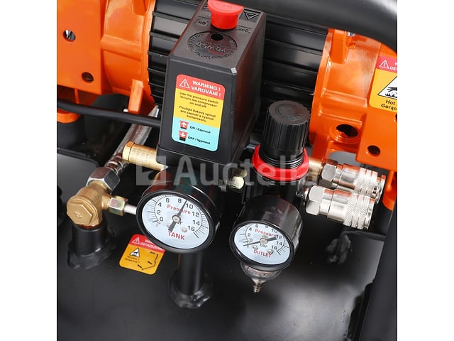 Olievrije compressor 100l KRAFT&DELE – foto 3 – kavel bij Auctelia, Aye