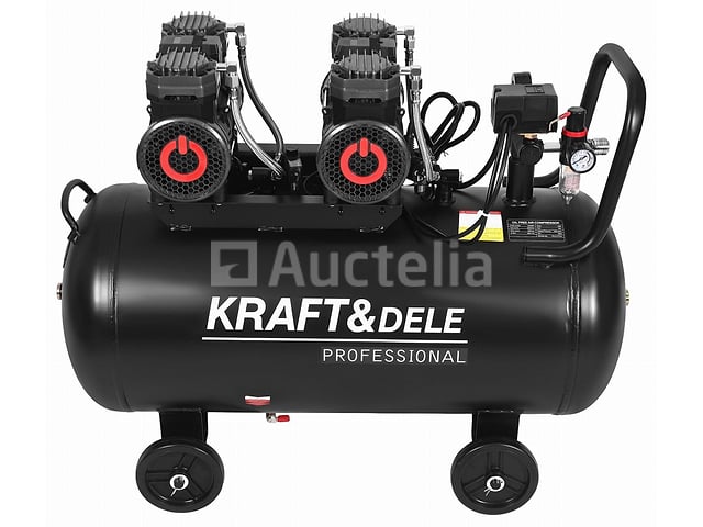 Olievrije compressor 100l KRAFT&DELE – kavel bij Auctelia, Aye
