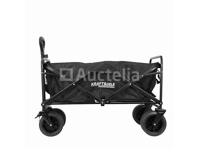 Opvouwbare transporttrolley 160l KRAFT&DELE – foto 2 – kavel bij Auctelia, Aye