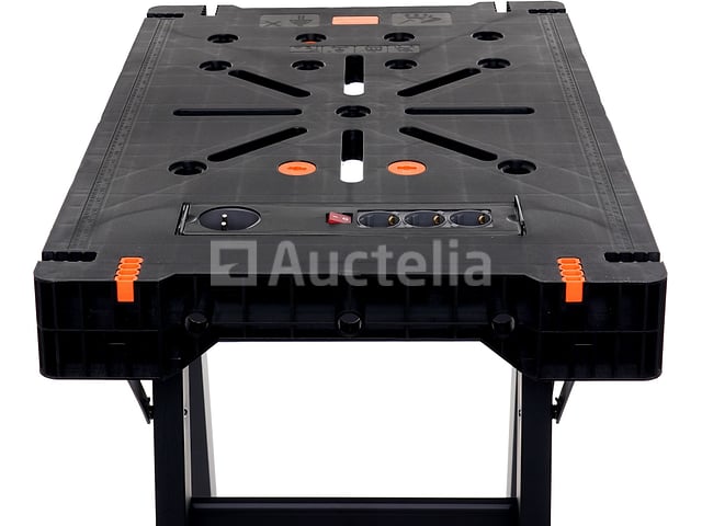 Opvouwbare werkbank 90x60x80cm / 500 kg KRAFT&DELE – foto 2 – kavel bij Auctelia, Aye
