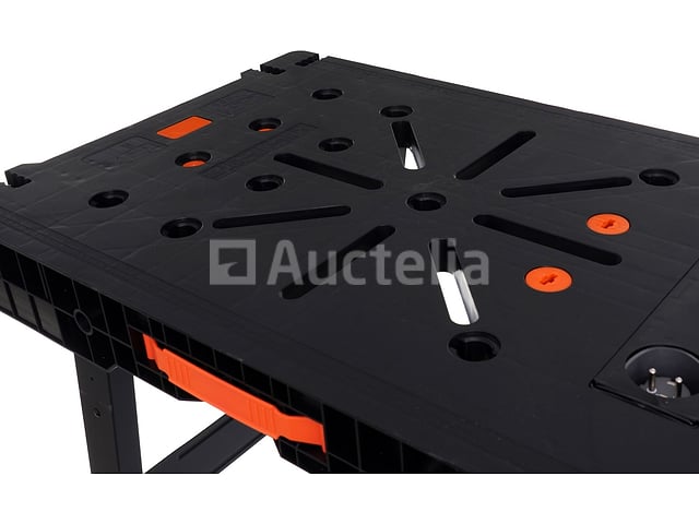 Opvouwbare werkbank 90x60x80cm / 500 kg KRAFT&DELE – foto 5 – kavel bij Auctelia, Aye