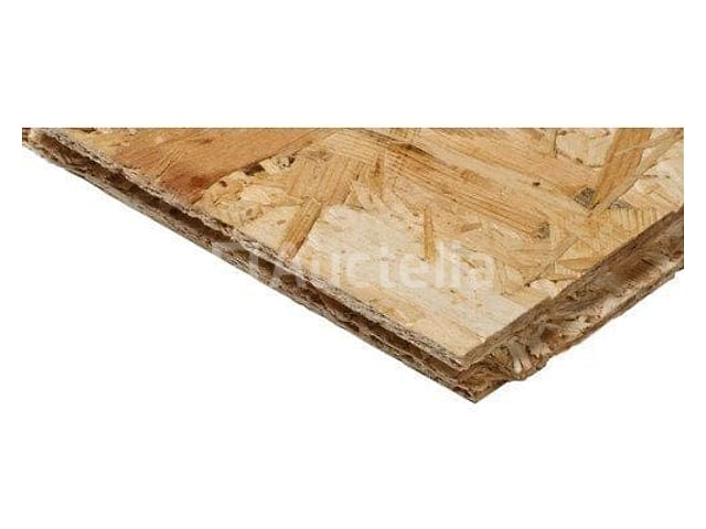 OSB3 2050 x 625 x 12 mm installatiepaneel: +- 25 m²: 19 panelen – foto 3 – kavel bij Auctelia, Bastogne