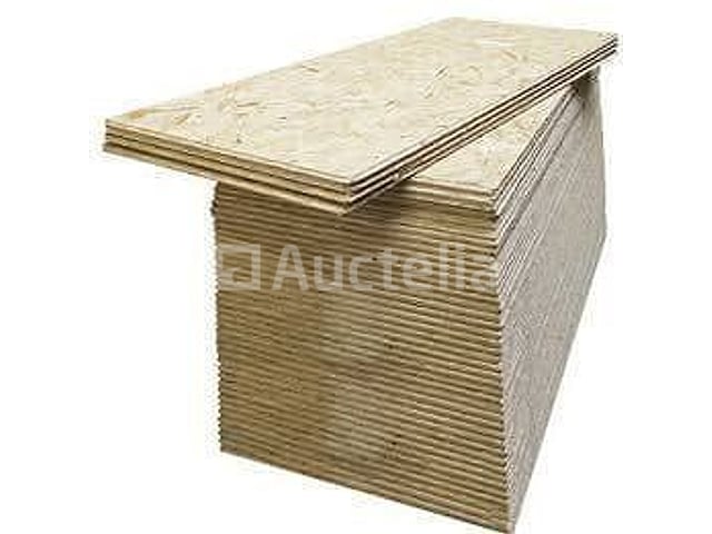 OSB3 Groefplaat - 2050 x 625 m - Ep. 18 mm: 25 m² – kavel bij Auctelia, Bastogne