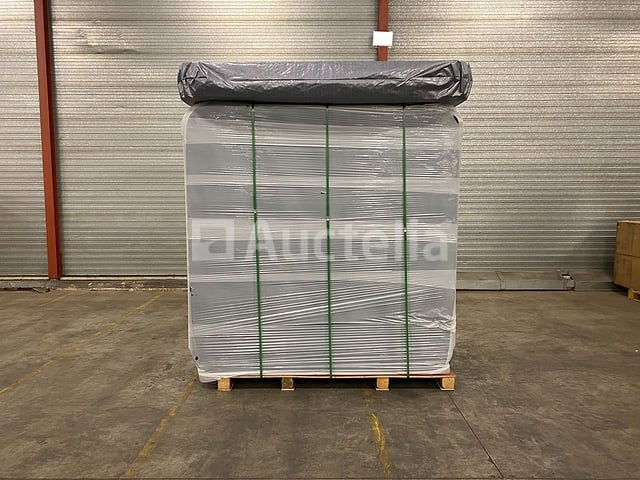 Outdoor Spa 5-persoons 230x230 cm - Sneeuwwit bad / grijze zijkant - Incl. Bluetooth – foto 9 – kavel bij Auctelia, Tholen