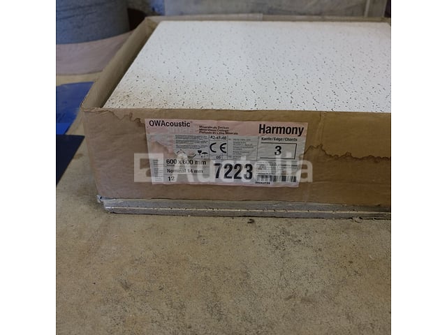 OWA HARMONY 14 mm geperforeerd plafondpaneel wit – foto 3 – kavel bij Auctelia, Sankt Vith