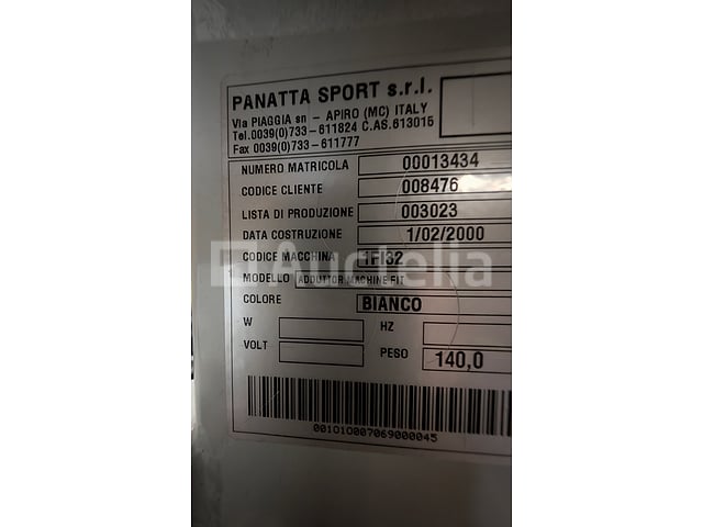 Panatta - adductormachine – foto 3 – kavel bij Auctelia, Bastogne