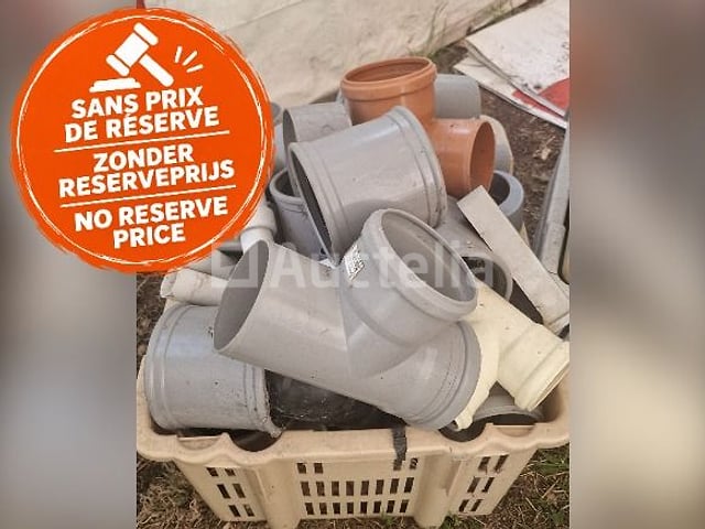 Partij PVC buizen – foto 2 – kavel bij Auctelia, Malle
