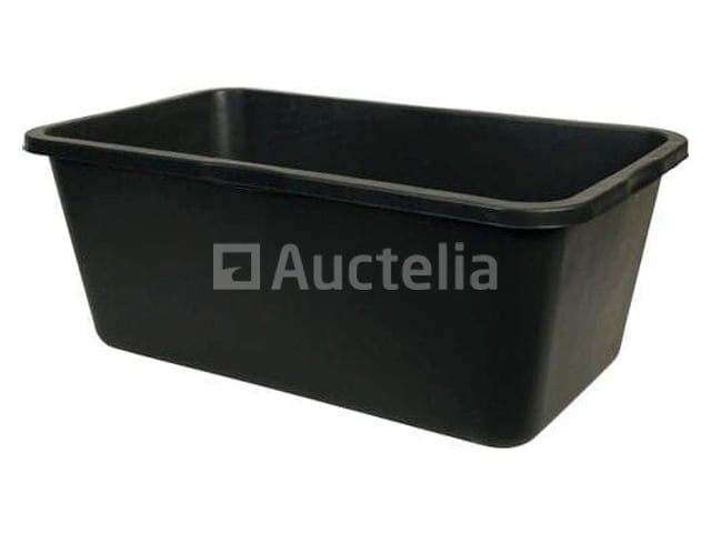 PE vierkante mortierbak type 65 72,5 cm x 38,5 cm x 29 cm: 5 stukken – foto 3 – kavel bij Auctelia, Bastogne