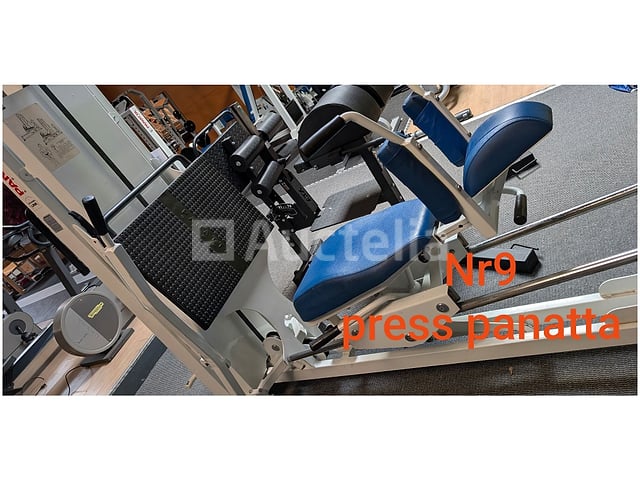 Professioneel krachttrainingsapparaat PANATTA PRO – LEGPRESS LIGGENOOT – foto 3 – kavel bij Auctelia, Bastogne