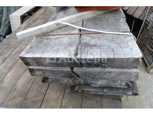 Rauwe eikenhouten planken – foto 3 – kavel bij Auctelia, Havelange