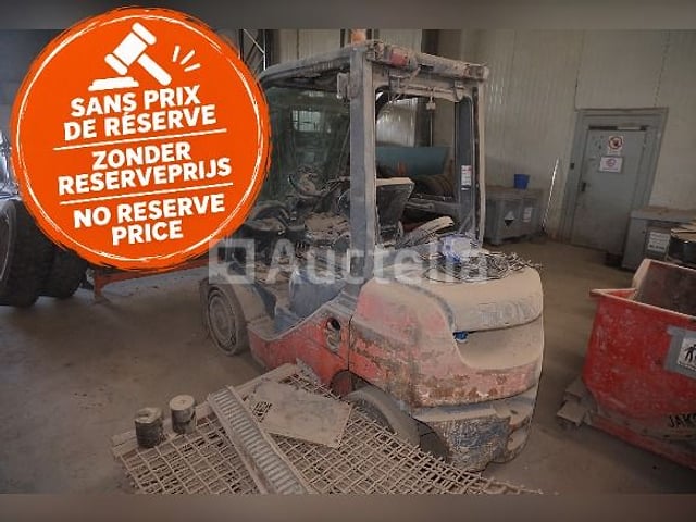 REF: Hamme 3 - Vorkheftruck (voor onderdelen) Toyota 52-8FDF25 – foto 7 – kavel bij Auctelia, Hamme