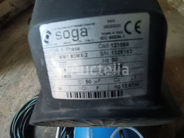 REF: Lot 029 - 2 Soga MM1 80MX/2 compressoren – foto 5 – kavel bij Auctelia, Anderlecht