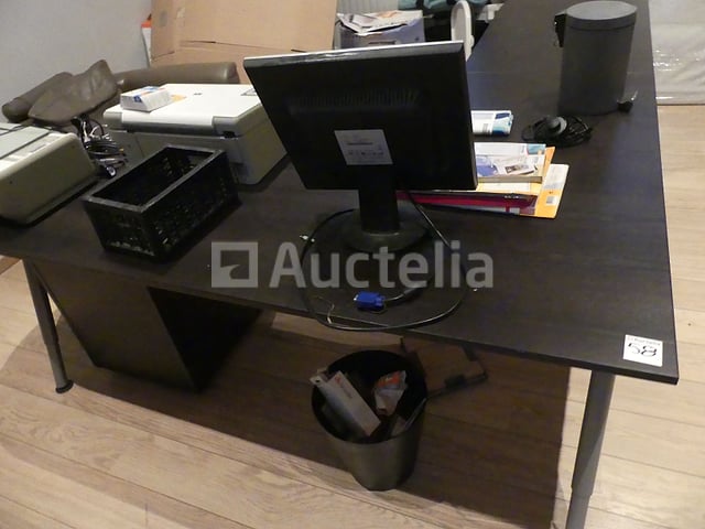 REF: Lot 058 - L-vormig bureau (Geen andere accessoires) – foto 6 – kavel bij Auctelia, Anderlecht
